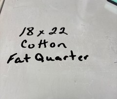 Gray Gemstone Pattern Fat Quarter Cotton Fabric 18×22″ Sewing Crafts