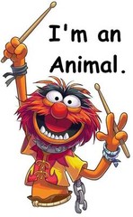 Muppets Animal # 14 – 8 x 10 T Shirt Iron on Transfer –