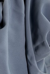 Heavy Polyester Fabric Remnant Dusty Blue Color 53” (1 3/8 yards) L x 57” W