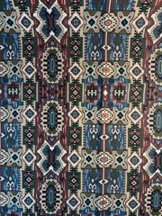 Fabric Upholstery Tapestry Kilim Bohemian Boho Tribal Southwestern 41″ L x 53″ W