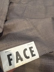 Vtg Wool blend suiting remnant woven 80s 3 yards x 60 inches grey rose beige