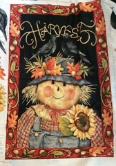 STEELE CREEK STUDIO #CP42771-HARVEST TIME PANEL (WHOLE PANEL IS APPROX 1 YRD)