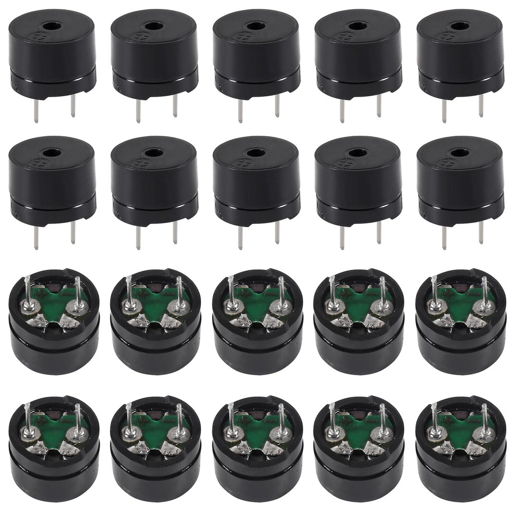 20Pcs 12085 Passive Buzzer 12MM*8.5MM 42R Resistance 3V 5V 9V 12V in Common U…