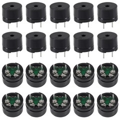 20Pcs 12085 Passive Buzzer 12MM*8.5MM 42R Resistance 3V 5V 9V 12V in Common U…