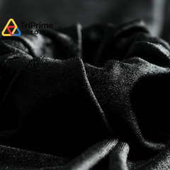 Ice Fabrics Stretch Velvet Fabric by The Yard – 60″ Wide Soft 1 Yard, Black