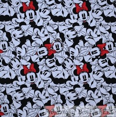 BonEful Fabric FQ Cotton Quilt White Bambi Baby Disney Movie Girl Boy Scenic Kid