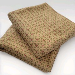 VTG Jacquard High End Upholstery Custom Drapery Woven Diamond Gold Fabric