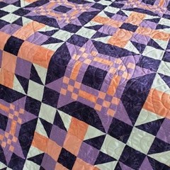 Shining Bright Quilt Pattern – Moderns Quilt Pattern Multiple Size Variations