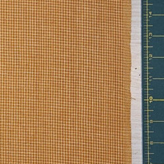 Homespun Fabric Mustard Ivory 137 Cotton BY THE YARD Free Ship