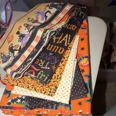Red Rooster Fabrics Halloween Masquerade full kit with 2 panels