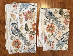 Swavelle Mill Creek Fabric Chambalon Garden Party Bird 2 Pieces 1 Yd x 56″