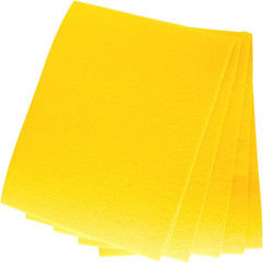 9X12 Inch Sticky Acrylic Felt 20 Sheet Pack (Yellow)