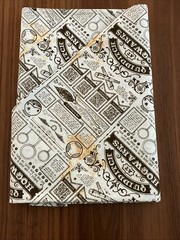 Harry Potter Quidditch Hogwarts Newspaper Cotton Fabric 1 Yard + 14”