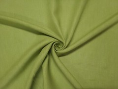 Covington BRUSSELS LEAF Lime Green Linen Solid Designer Drapery Uph Fabric