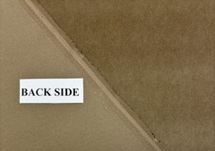 BALLARD DESIGNS QUEENS VELVET TAUPE BEIGE GREEN FURNITURE FABRIC BY YARD 54″W