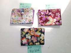 Tea Wallet, Tea Bag Wallet, Small Item Wallet or Holder, 4 Pocket, Handmade