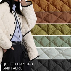 Quilted Patchwork Fabric Cloth For DIY Sewing Down Coat Padded Jacket Texture