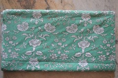 NO TARRIF CHARGES 100% ✅ Hand Printed 100%Cotton Vintage 10 Yard Fabric ZK-18