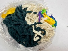 Huge Lot Bulk 100% Wool Fabric Strips Rug Hooking Rug Making Assorted Colors
