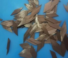 200g Carbon Fiber Chopped Wire Forged Cut Short Fibre Diamond Shaped Flake