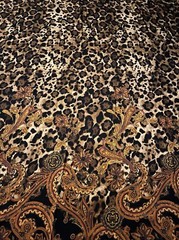 Authentic and rare Top Italian designer luxury dress Fabric. Made in Italy