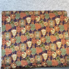 Artistic Expressions Oriental Gardens Lantern & Fish 100% Cotton Fabric 5 yards