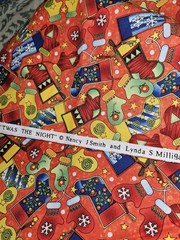 Twas The Night by Nancy J Smith & Lynda S Milligan Avlyn Christmas Fabric 2 Yrds