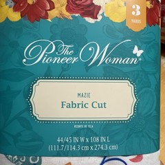 Pioneer Woman quilting/crafting fabric 3 yard packs x3 NIP.