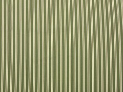 DONGHIA FLUTE STRIPE MOSS GREEN GOLD EXCLUSIVE FURNITURE FABRIC BY YARD 55″W