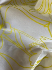 Authentic Top Italian designer luxury cotton fabric, made in Italy .Cotton 100%