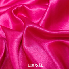 26 Colors Satin Fabric by the Meters Skirt Lining Material Wedding Decoration Fa