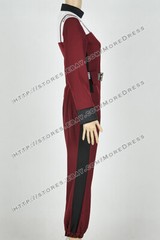 Trainees Costume for Star Trek The Wrath Of Khan Cosplay Jumpsuit Red Uniform