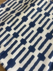 Annie Zelle Links Indigo Fabric 3.75 Yards