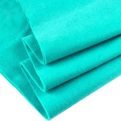 Lake Blue 1 Yard 54×36 In 1.4mm Thick Soft Nonwoven Felt Fabric Craft Sheet