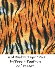 Animal Kingdom Animal Leopard Panel cotton quilt fabric Kaufman 24×44 19869-286