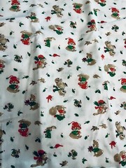 Spring Mills Christmas Critters Toss Beaver Raccoon Squirrel Birds Holly BTFQ