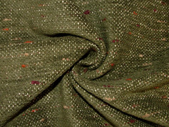 Romo Zinc Textiles Fabric Midhurst Olive Chenille Upholstery Curtain 9.7 Metres