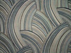 Fabric Remnants Embroidered Woven 75cms iLiv Aqualis Twilight Cushion Upholstery