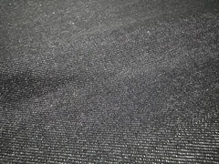 Japanese black denim fabric with selvage by the yard, 10.5 oz