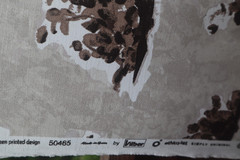 Vilber Toile Chinoiserie Print Decor Fabric Bark Brown BTY