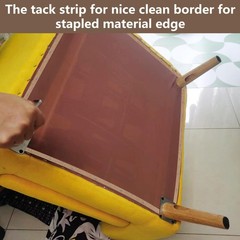 Cardboard Upholstery Tack Strip Sofa Furniture Edges Repair 1/2 Inch x 33 Yards