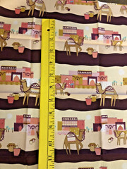 Sahara Far Away Place on Pink Camels Landscape by Cotton and Steel RJR BTFQ