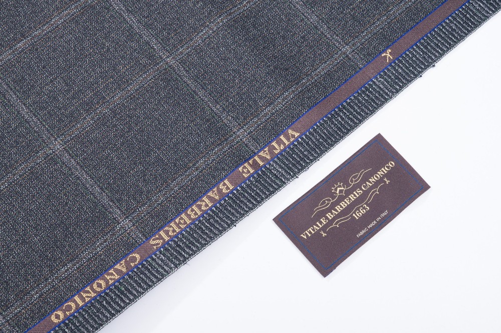 Exclusive for Drapers Five Stars Wool Suit Fabric 2.4m 270gr