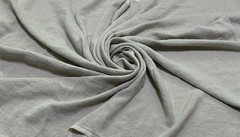 HEAVY LINEN 100% UPHOLSTERY DRAPERY FABRIC NATURAL FLAX OATMEAL BIO-WASHED 55″W