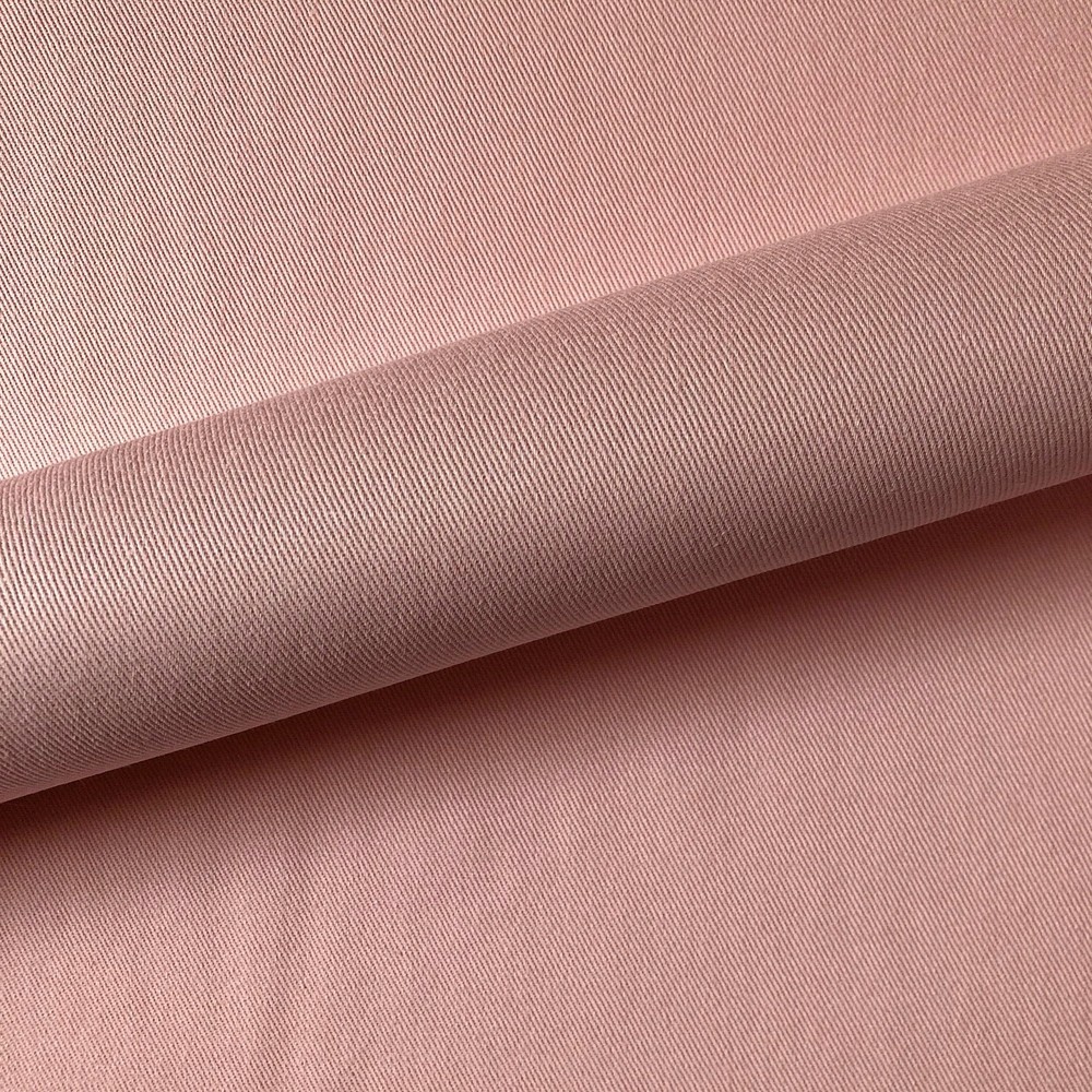 Ballet Slipper Pink Solid Twill Upholstery Fabric 56″