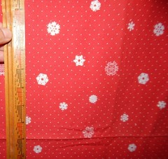 Daisy Kingdom Nutcracker Ballerina Border Christmas holiday fabric ballet red