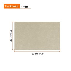Adhesive Felt Fabric Felt Sheets 30cmx20cm Khaki 15 Pcs