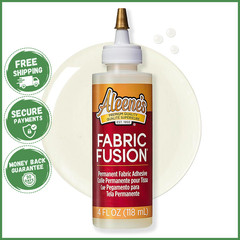 FABRIC PERMANENT ADHESIVE GLUE Fashion Clothing Craft Washable Liquid Stitch