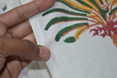 10 Yard Hand Block Printed Fabric 100%Cotton NO TARRIF CHARGES 100%✅ ZK_126*