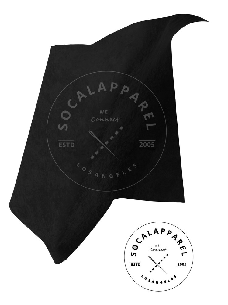 ALCANTARA DEEP Black Genuine Made in Italy 1 Yard 36″x58” BARE (No backing)